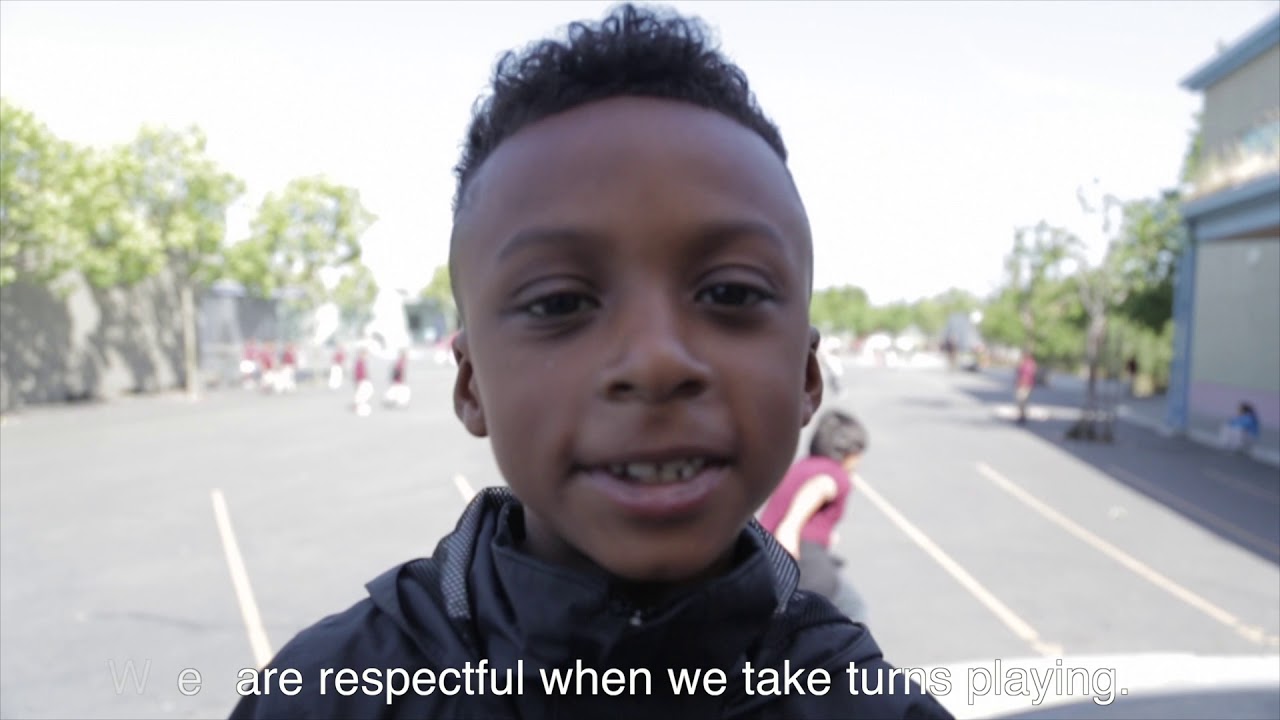 Cox Academy PBIS Behavior Expectation video #1PLAYGROUND