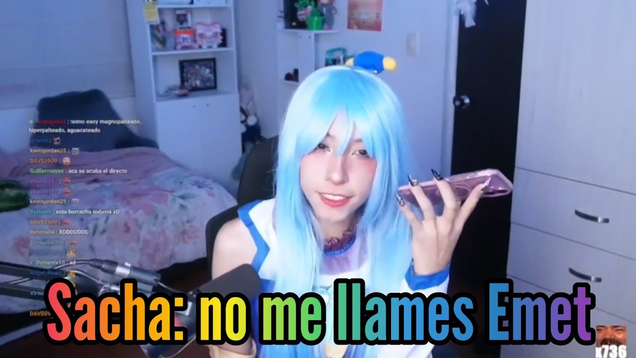 SachaUzumaki le cuelga a Emetsuki porque lo confunde con otro chico