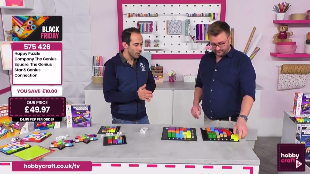 Joshua Miller on Hobbycraft TV.