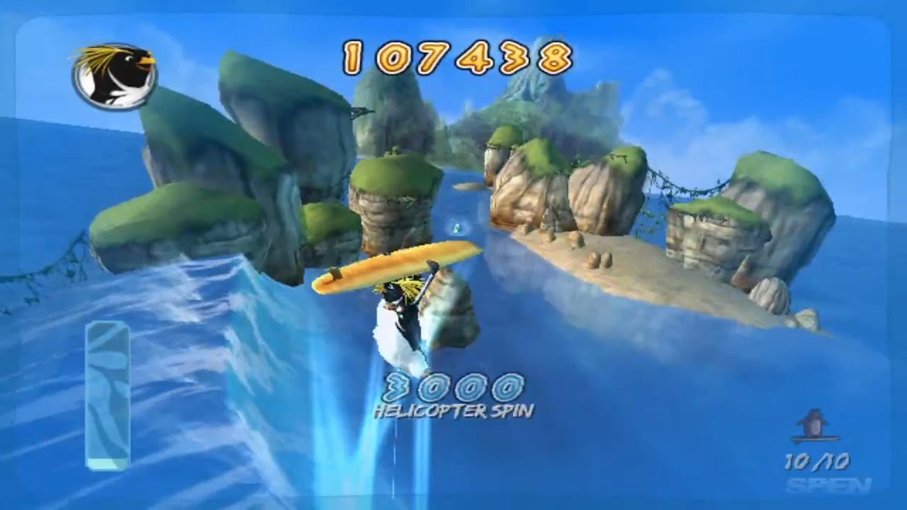 Surf's Up [PCSX2] | Playing with Every Character: Legendary Wave ||