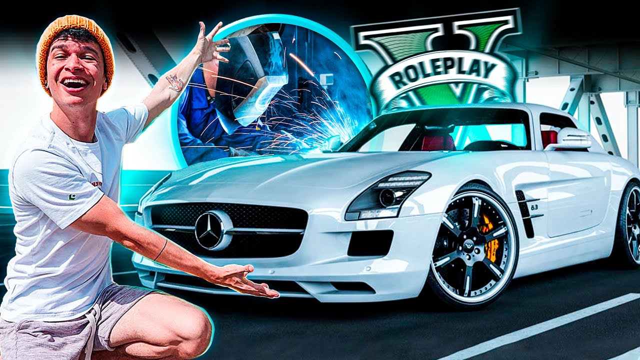 PRIMEIROS UPGRADES NA MERCEDES SLS AMG NO GTA RP #21 ‹ ARUAN ›
