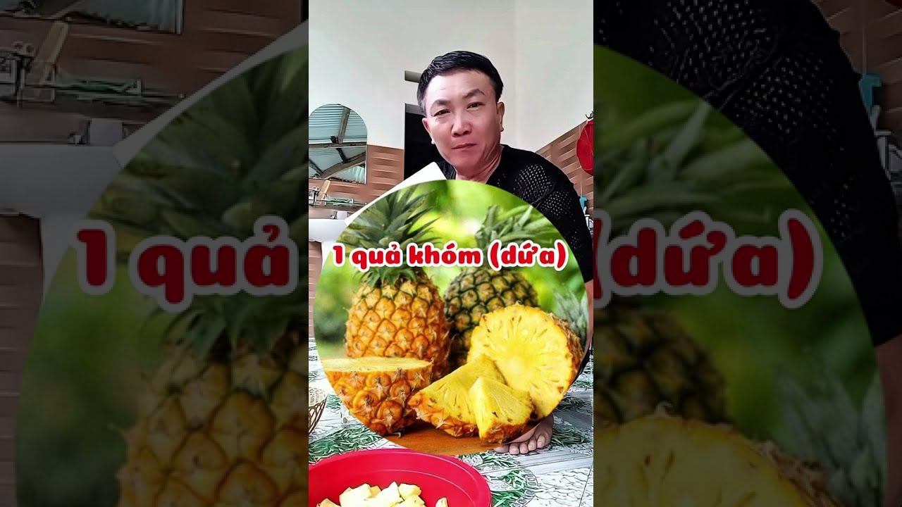 Khóm (dứa) ngâm trứng gà đường phèn - bài dân gian chữa xương khớp rất hay #baithuocdangian #suckhoe
