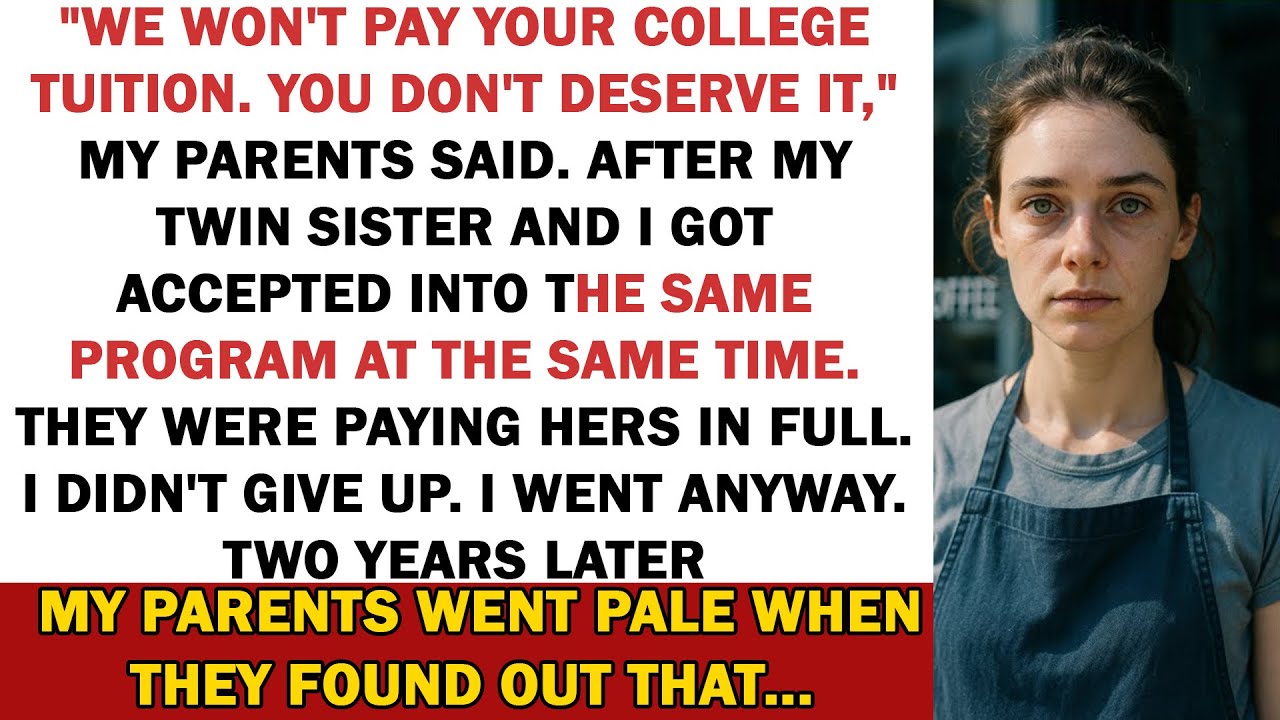 “We Won’t Pay Your College Tuition,” My Parents Said While Paying My Sister’s Tuition In Full