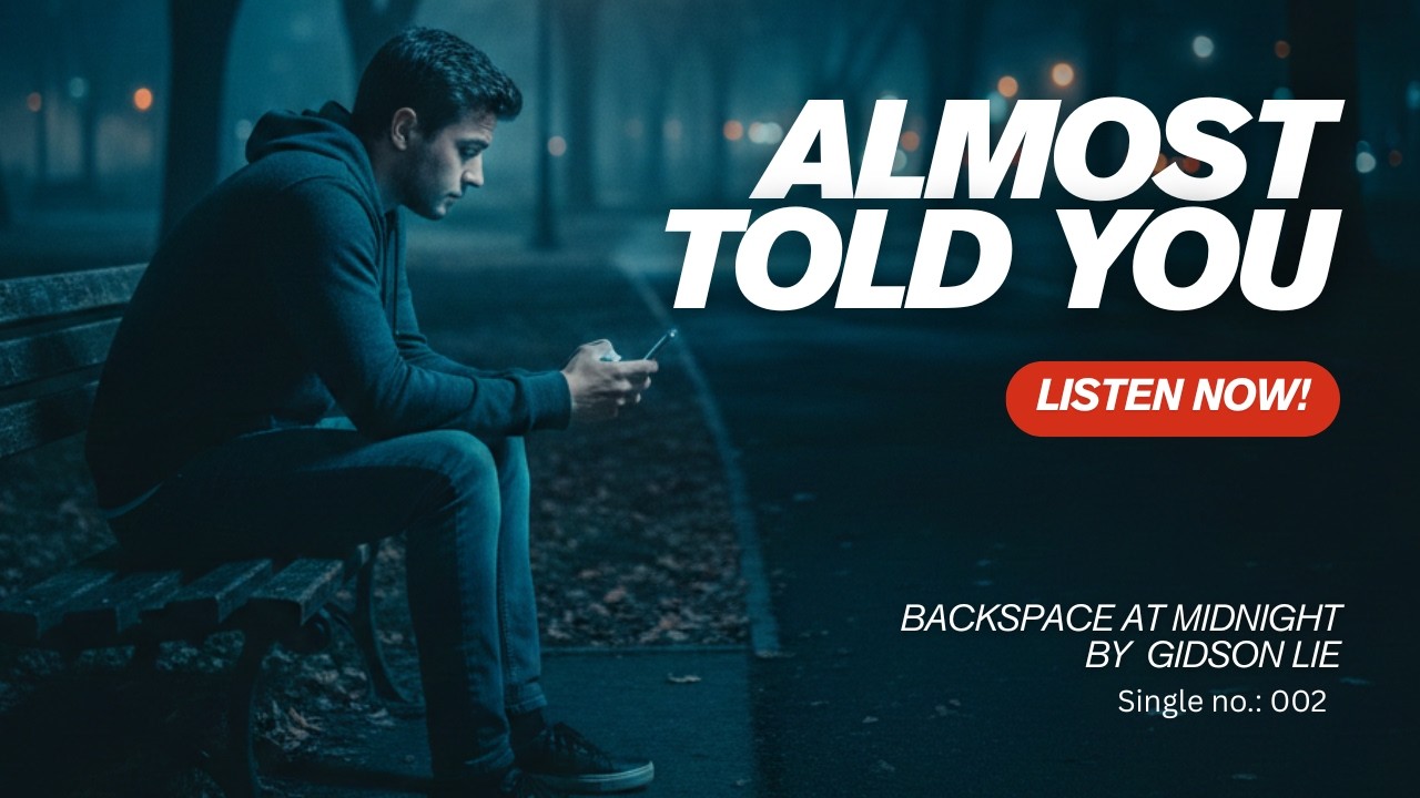 Backspace at Midnight – Gidson Lie (Chill Pop Night Drive Song About Unsent Messages)