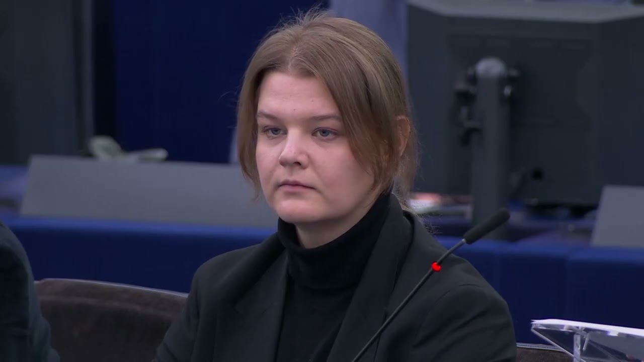 Церемония вручения премии Сахарова за свободу мысли 2025 года – 16 декабря 2025 года.