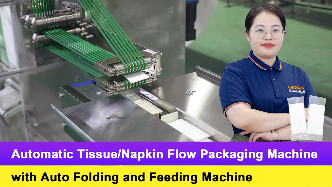 Automatic Disposable Cutlery Set Packing Machine For Napkin Tissue Spoon Fork Knife Toothpick