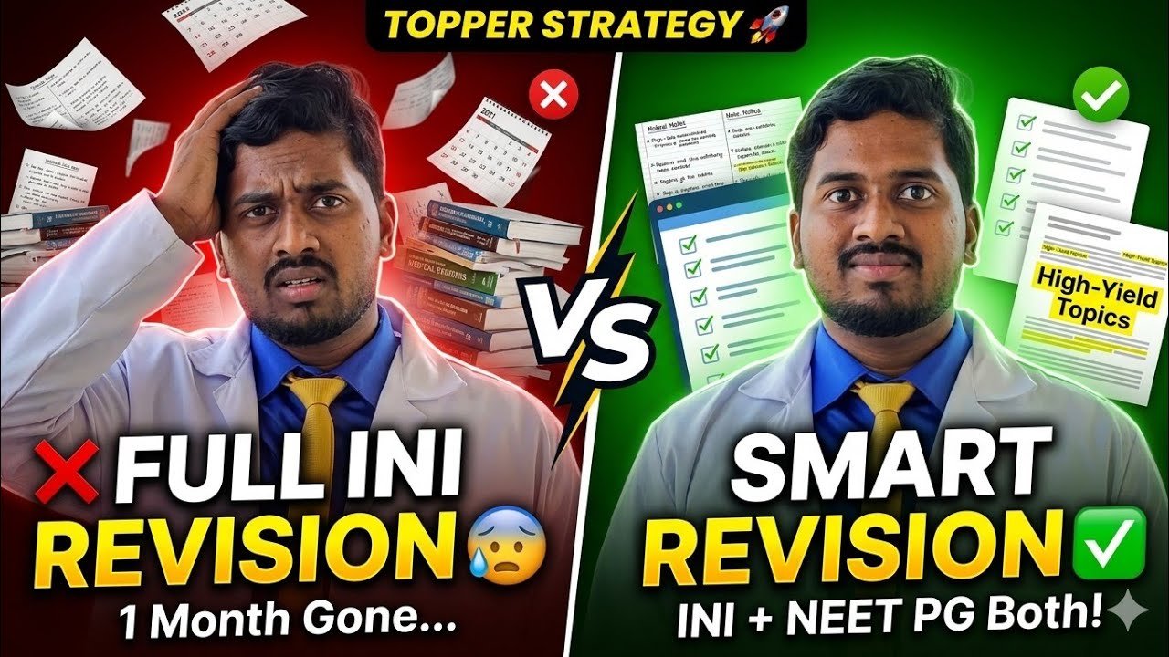 INICET vs NEET PG : DON'T MAKE THIS MISTAKE 🚨⛔️‼️ By Dr. RMD