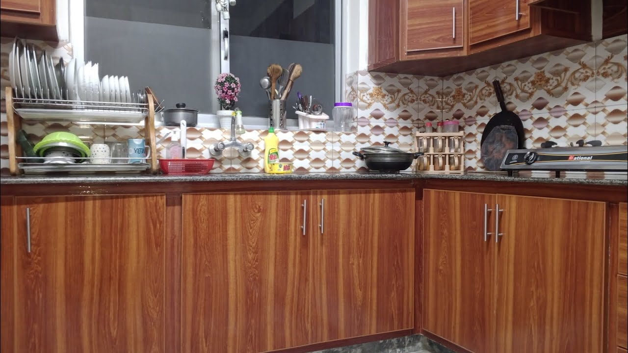 How I keep my kitchen clean/ My daily night time kitchen cleaning routine