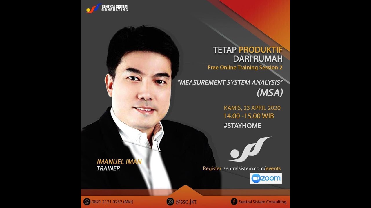 Analisa Sistem Pengukuran (Measurement System Analyisis)