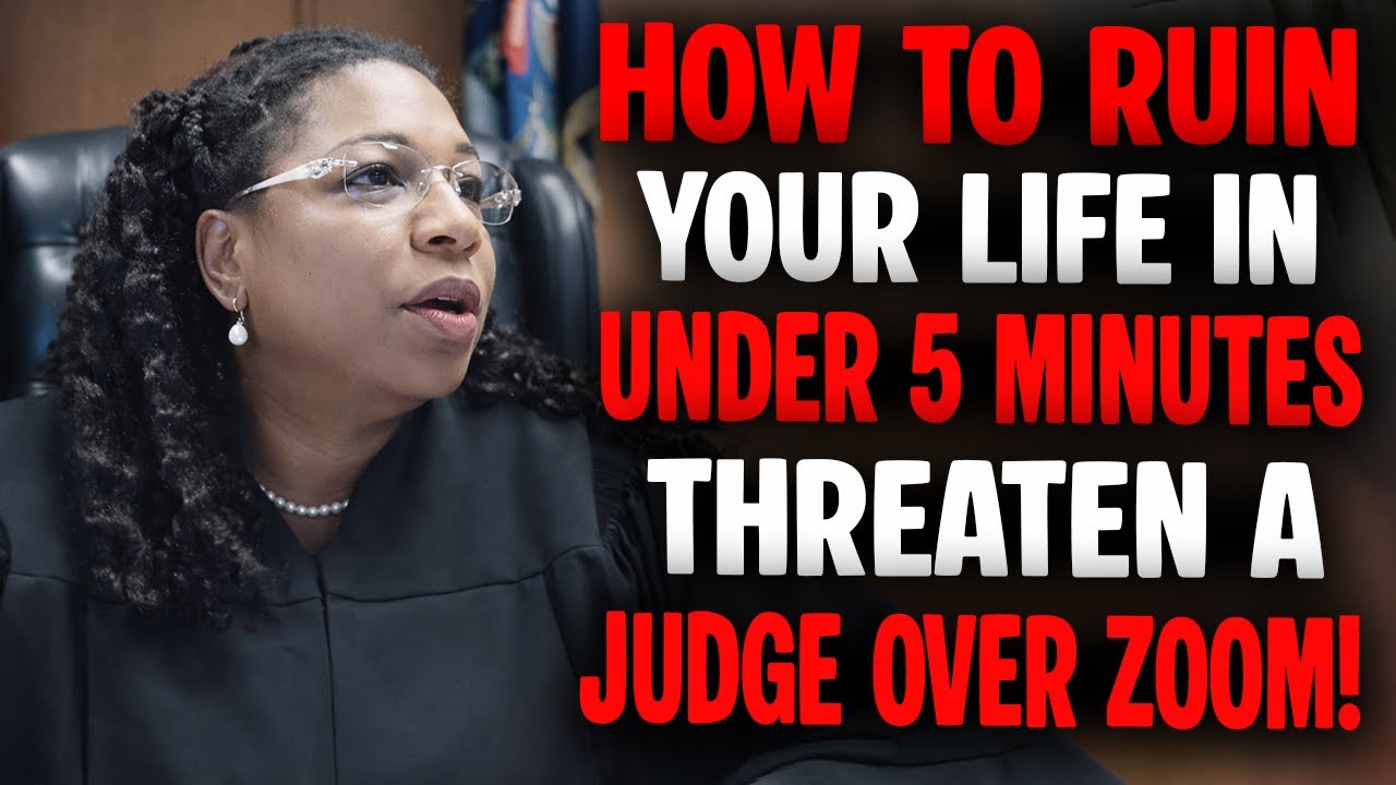 Male Karen GOES OFF, Threatens to HANG Judge &mdash; Courtroom ERUPTS