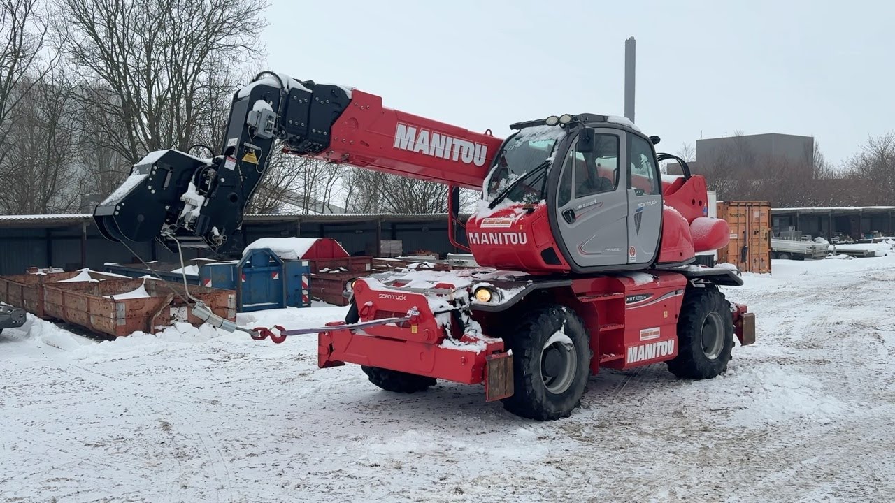 K&oslash;b Roterende teleskopl&aelig;sser Manitou MRT2550+ p&aring; Klaravik