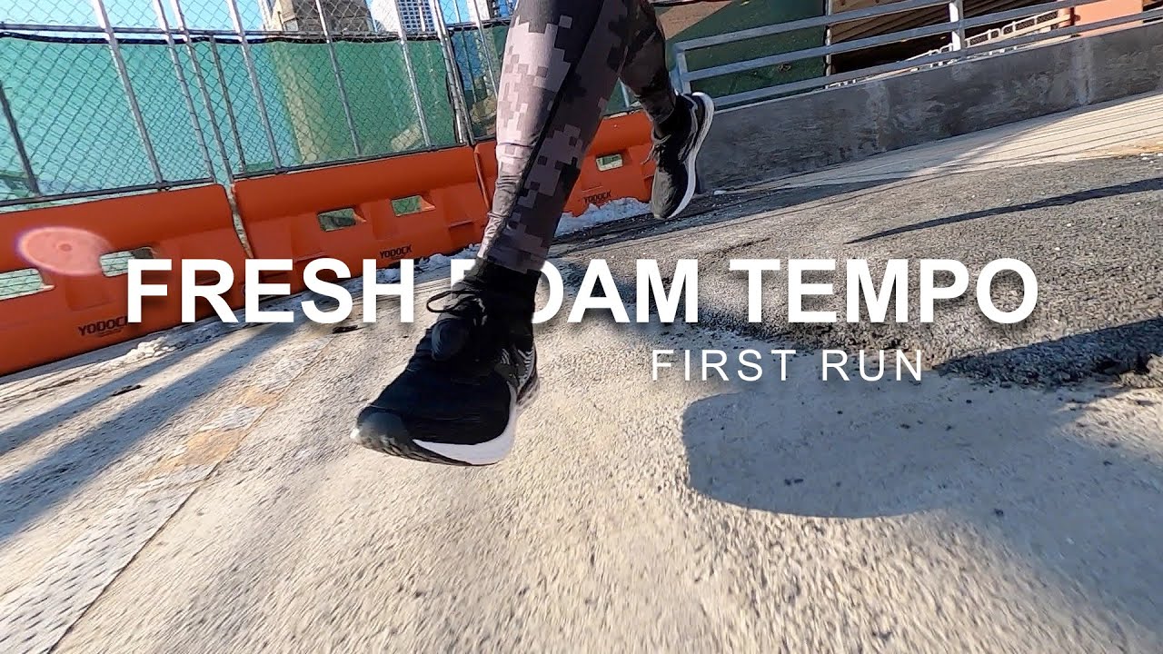 New Balance Tempo - First Run
