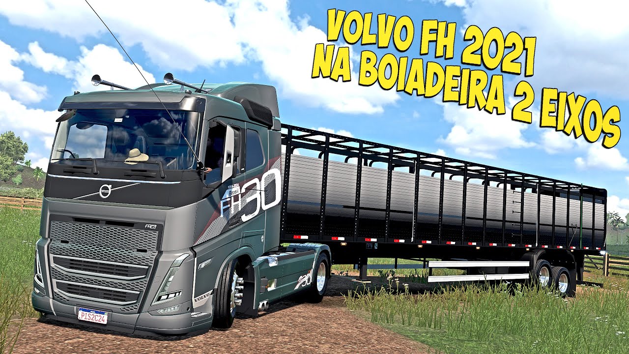 LANÇAMENTO FH 2021 NA BOIADEIRA 1 PISO 2 EIXOS - ETS 2 1.53 MODS BR