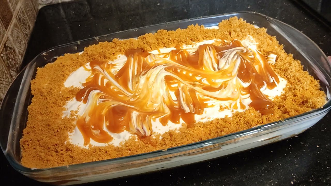 Banoffee Pie with Homemade Carmel without Condensed Milk Recipe in Urdu/Banoffee Pie