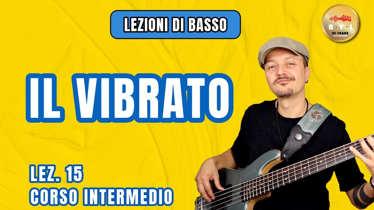 Lezioni di Basso #15 Corso Intermedio - Il vibrato