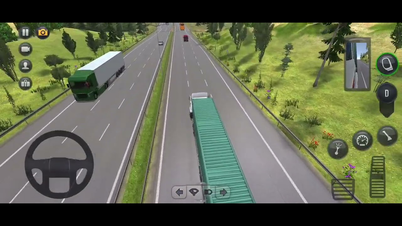Truck Simulator : Ultimate 🚛 | truck full speed 🚛🛣️🔥| SETRA | Zuuks | Mobile Gameplay | 