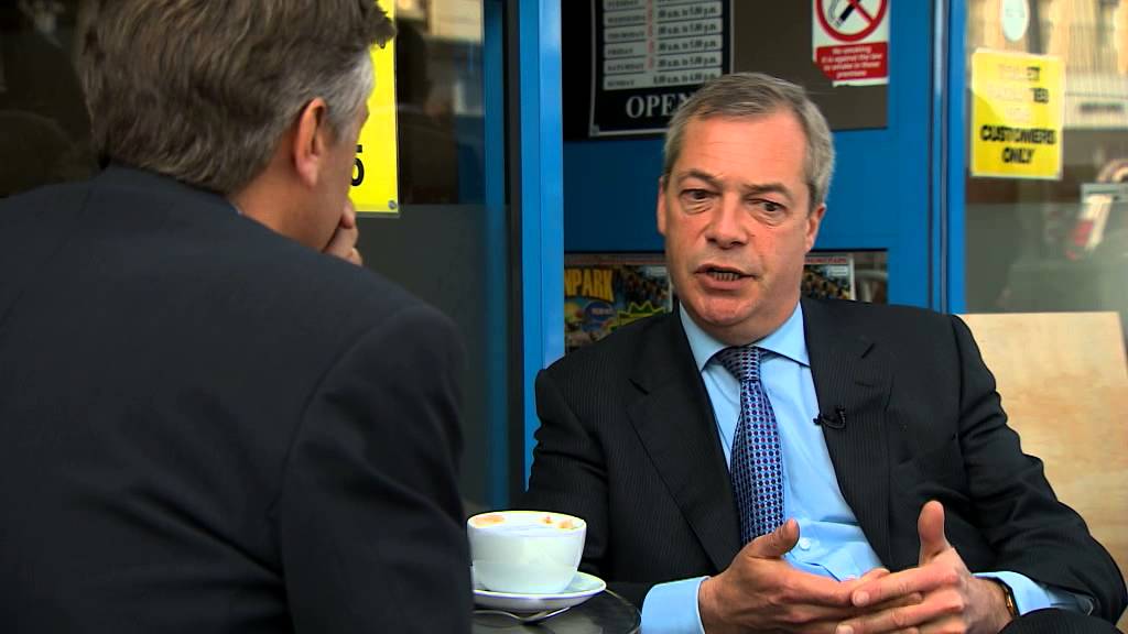We spend the day on the campaign trail with UKIP's Nigel Farage