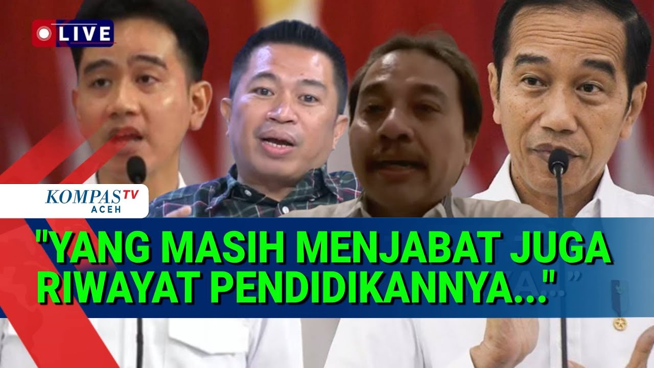 Roy Suryo dan Isu Ijazah Jokowi–Gibran