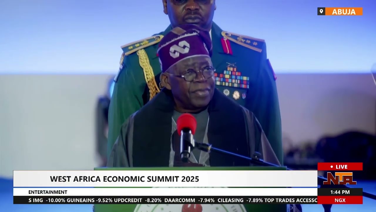 President Tinubu's Speech at the West African Economic Summit 2025