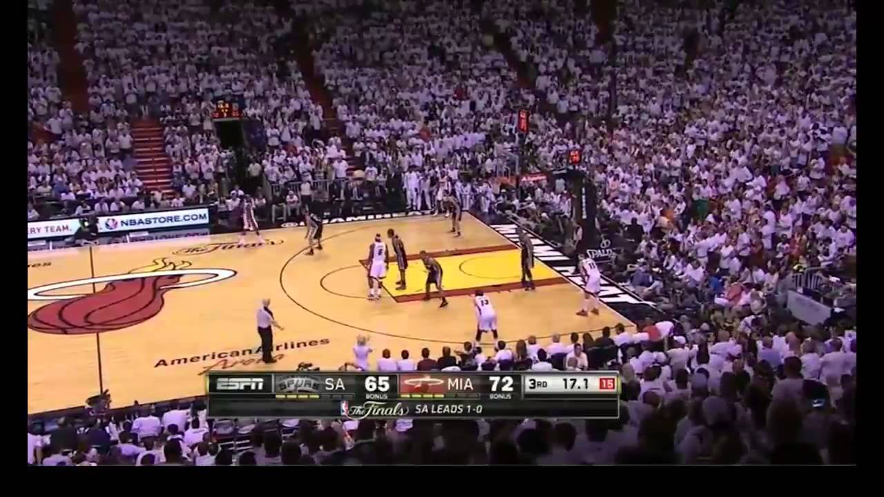 2013 NBA Finals Game 2 (Heat 84 - Spurs 103): Best of the Heat