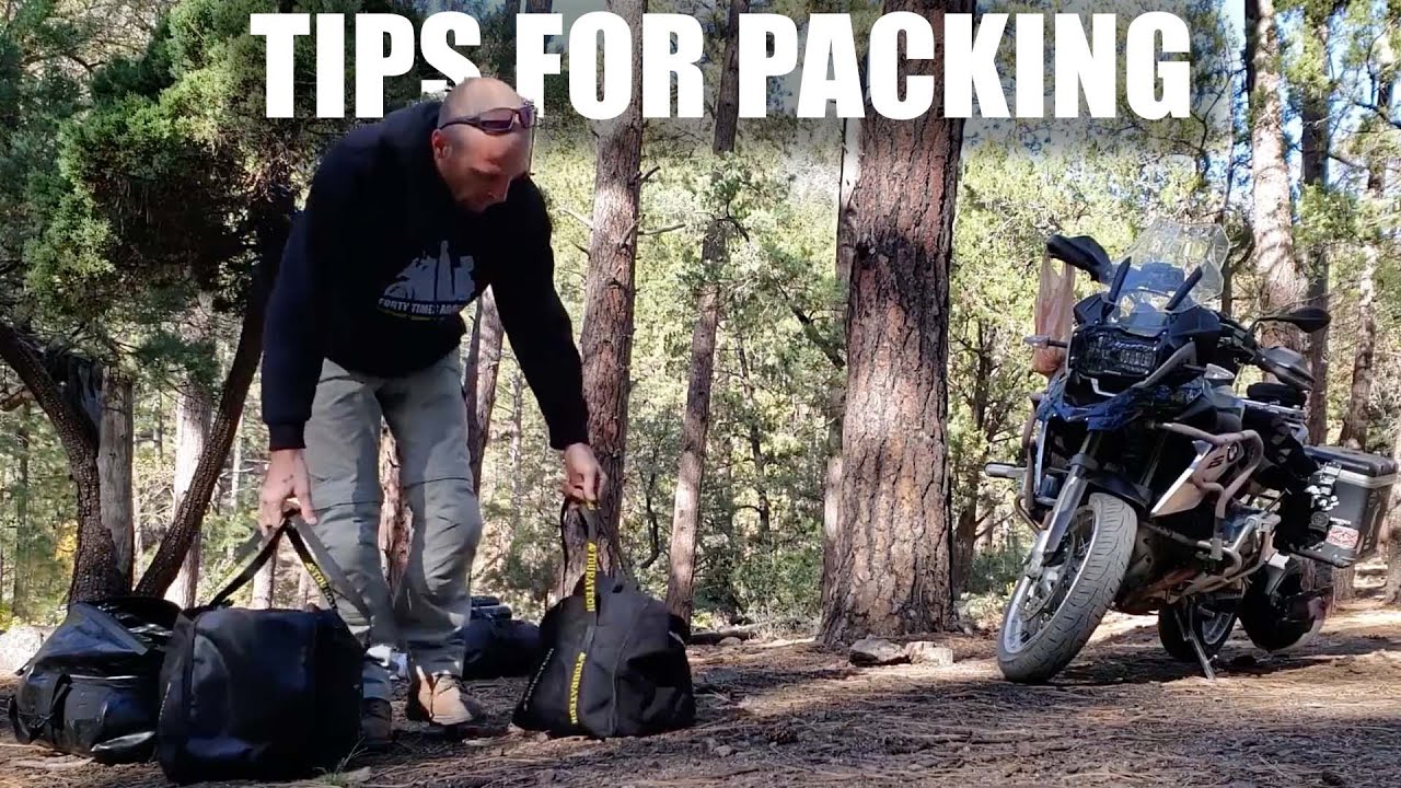 5 Tips For Packing a Motorcycle For Long Distance Travel