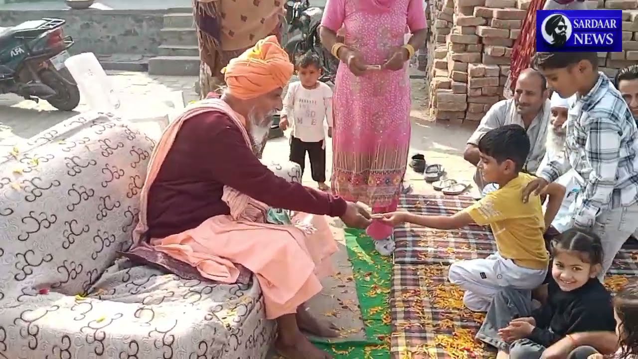 शिव मंदिर का नींव पत्थर रखा श्री जिंदवा नंद जी ने 