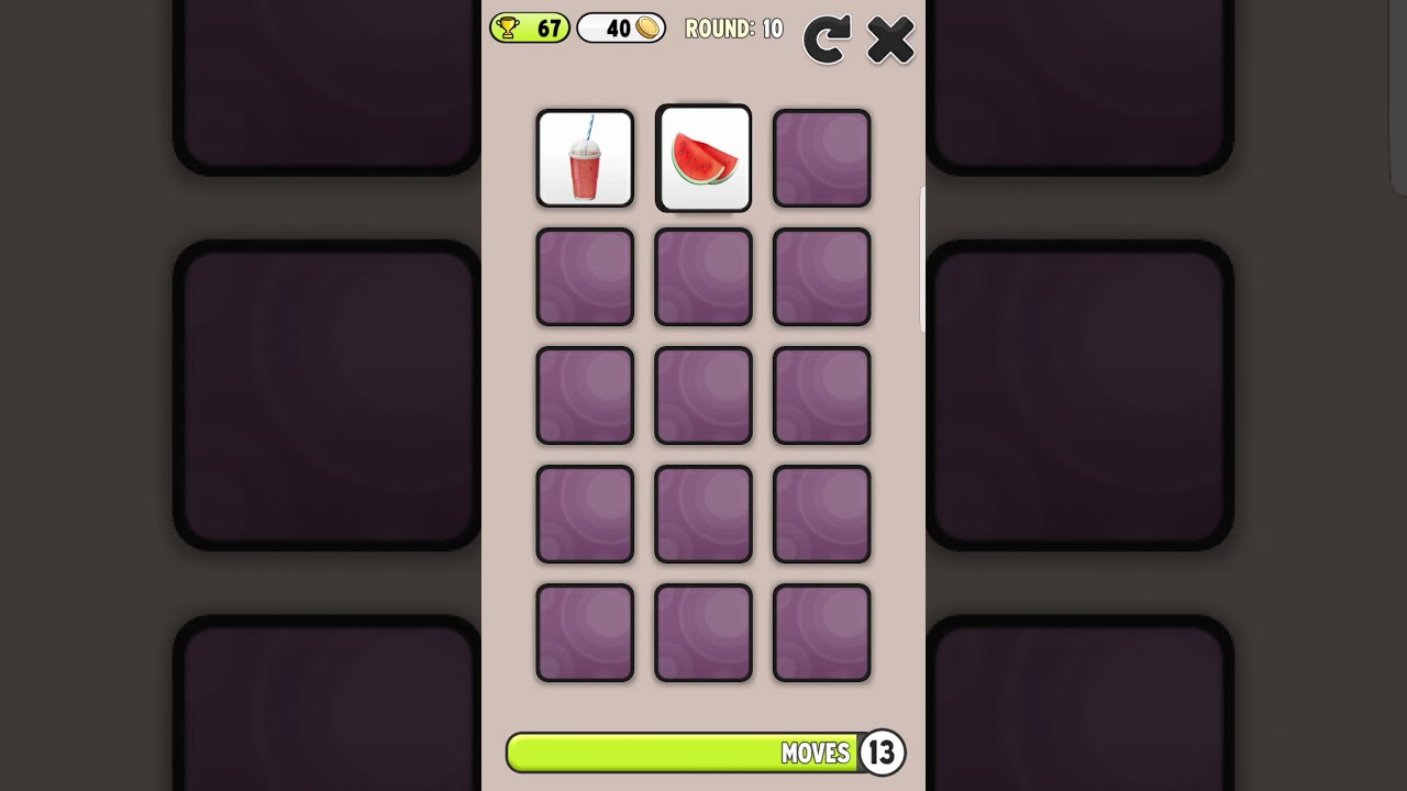 My talking Tom memory gameplay