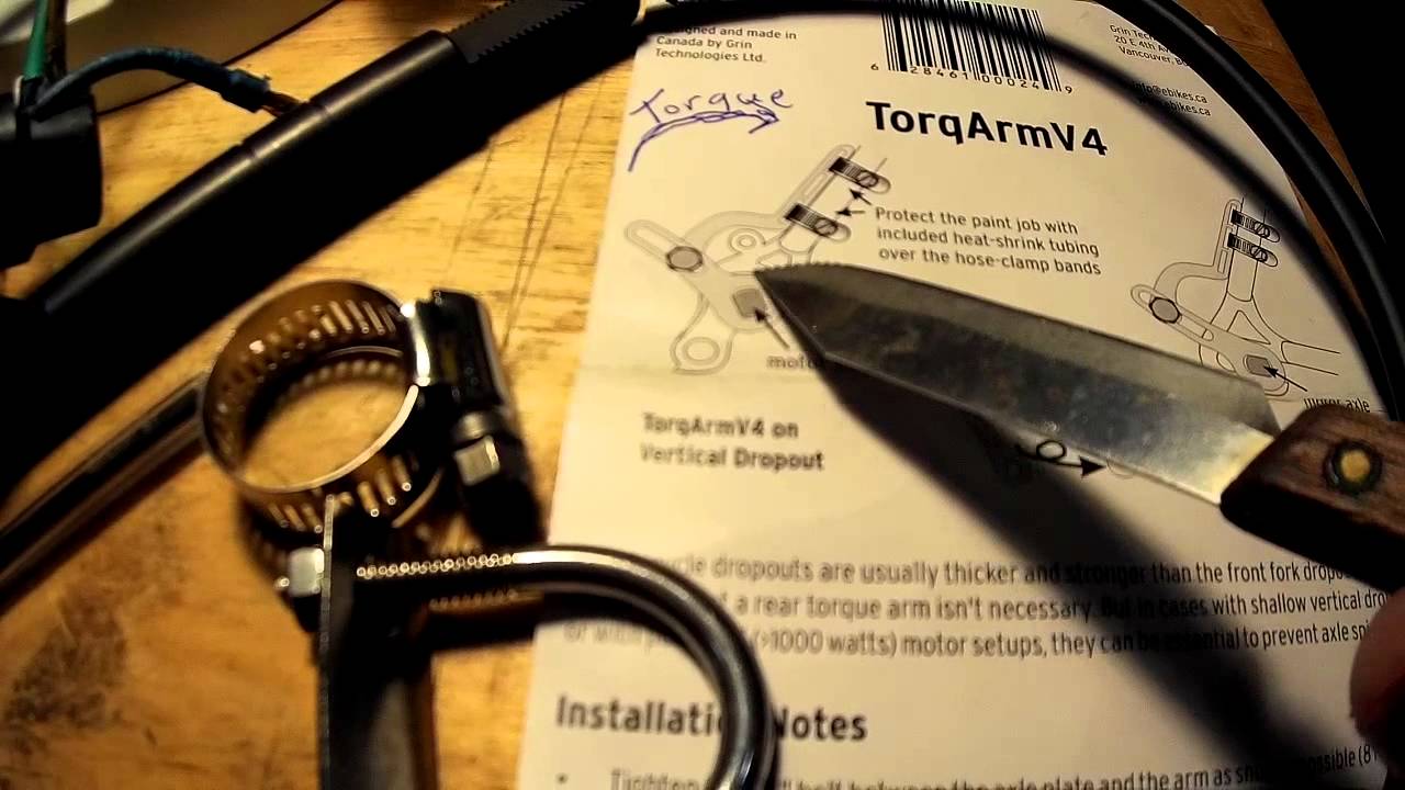MAC eBike motor axle spinout repair