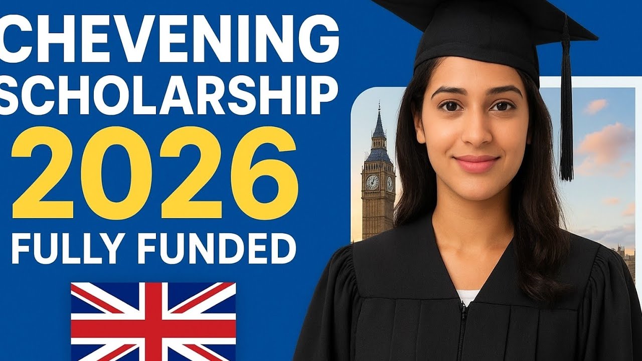 Chevening Scholarship 2026 – Fully Funded UK Government Scholarship 🇬🇧