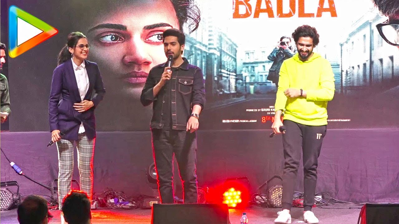 Taapsee Pannu, Armaan Malik and Amaal Malik Visit Narsee Monjee College for Promotion of Badla