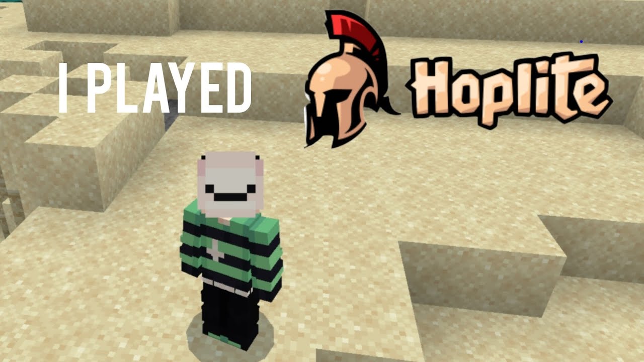 Today I played Minecraft hoplite