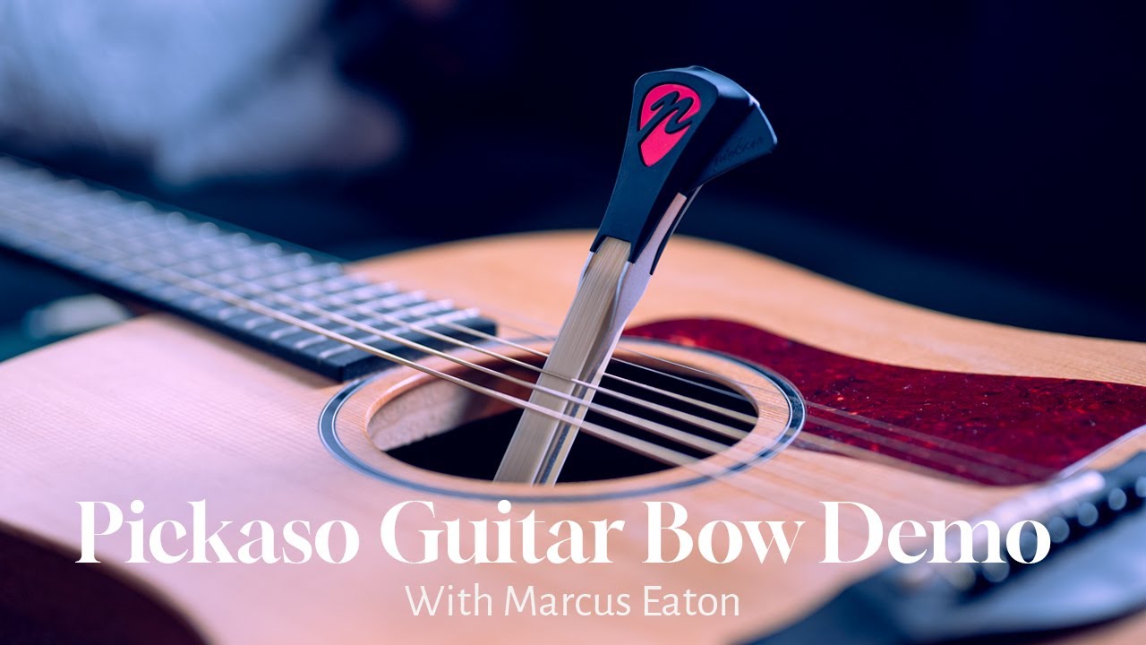 Pickaso Guitar Bow - Full demonstration video