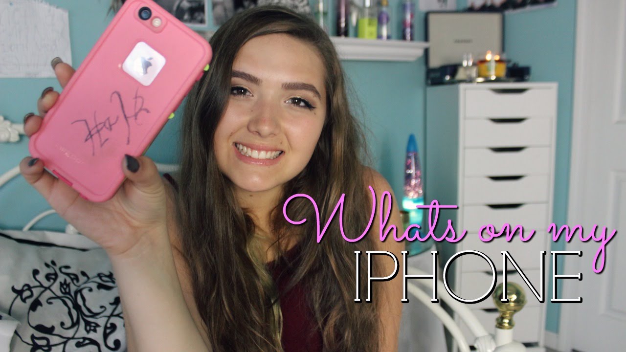 What's on my Iphone 6S (IOS 10) + GIVEAWAY | Hopexproductions