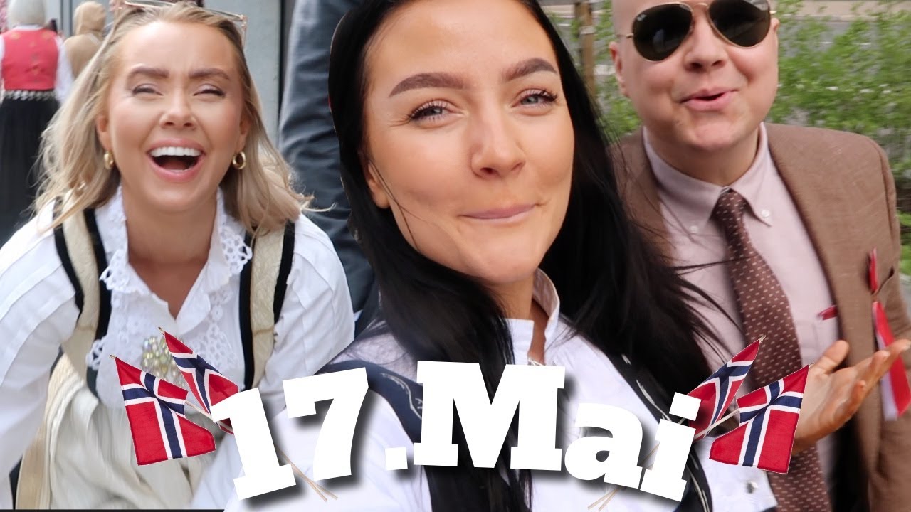 17 Mai Vlog🇳🇴 (Frokost hos Martine og fest i byen)