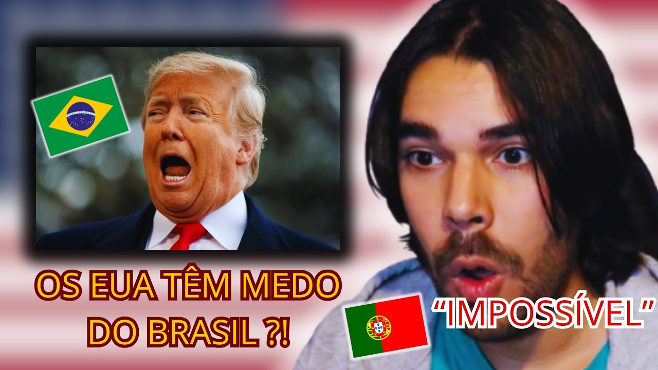 OS EUA TÊM MEDO DO BRASIL?! | Português reage