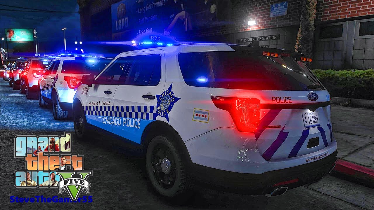 Играю в GTA 5 за ПОЛИЦЕЙСКОГО Пятничный патруль🔥🔥|| GTA 5 Lspdfr Mod| 4K