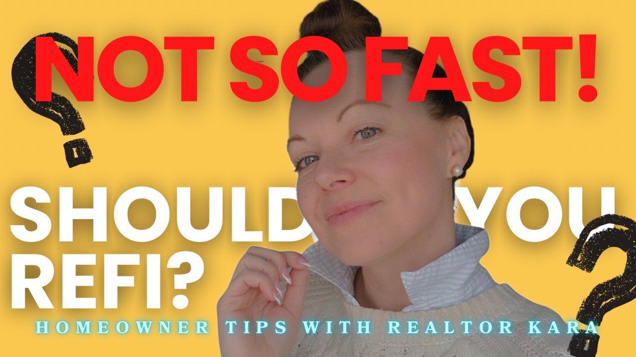 NOT SO FAST! THIS WILL SHOCK YOU! ***Should you refinance?!!***