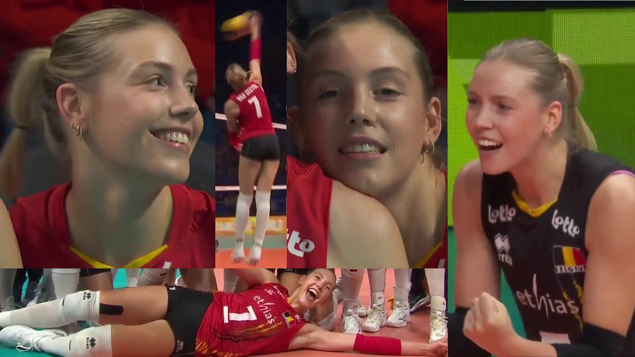 Celine Van Gestel - Beautiful Volleyball Girl from Belgium 🇧🇪