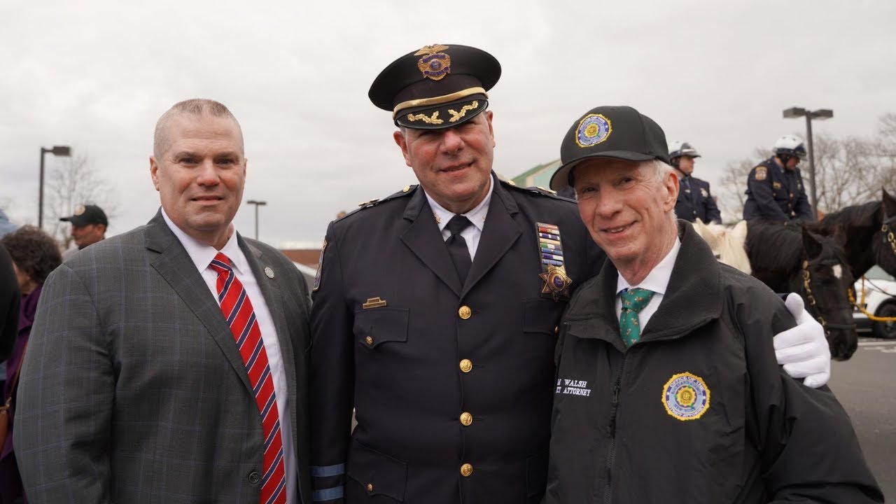 Rockland County Sheriff's Office Chief Barbera Retirement Walkout