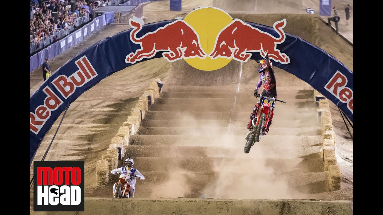 2-stroke retro: Travis Pastrana and Ken Roczen at the 2019 Straight Rhythm