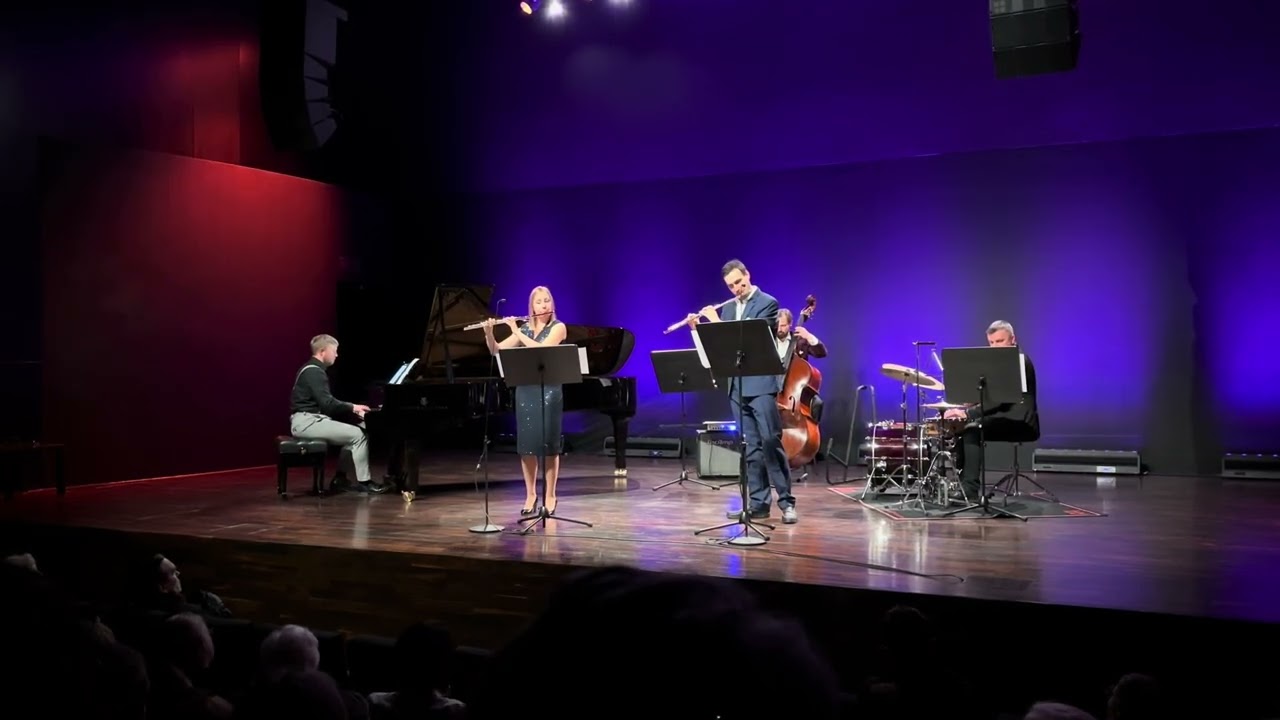 E. Magalif ADVENTURE from STYLISH SUITE Poland. Two Flutes & Jazz Piano Trio