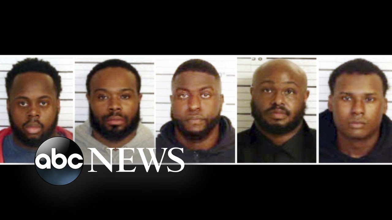 5 former Memphis police officers face murder charges in death of Tyre Nichols