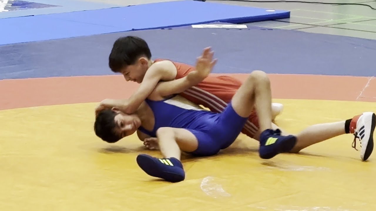 Wrestling / Ringen,  SB-Gedenkturnier Berlin 2025, Freestyle, U12, 33 kg, Arsangeriev - Hamo
