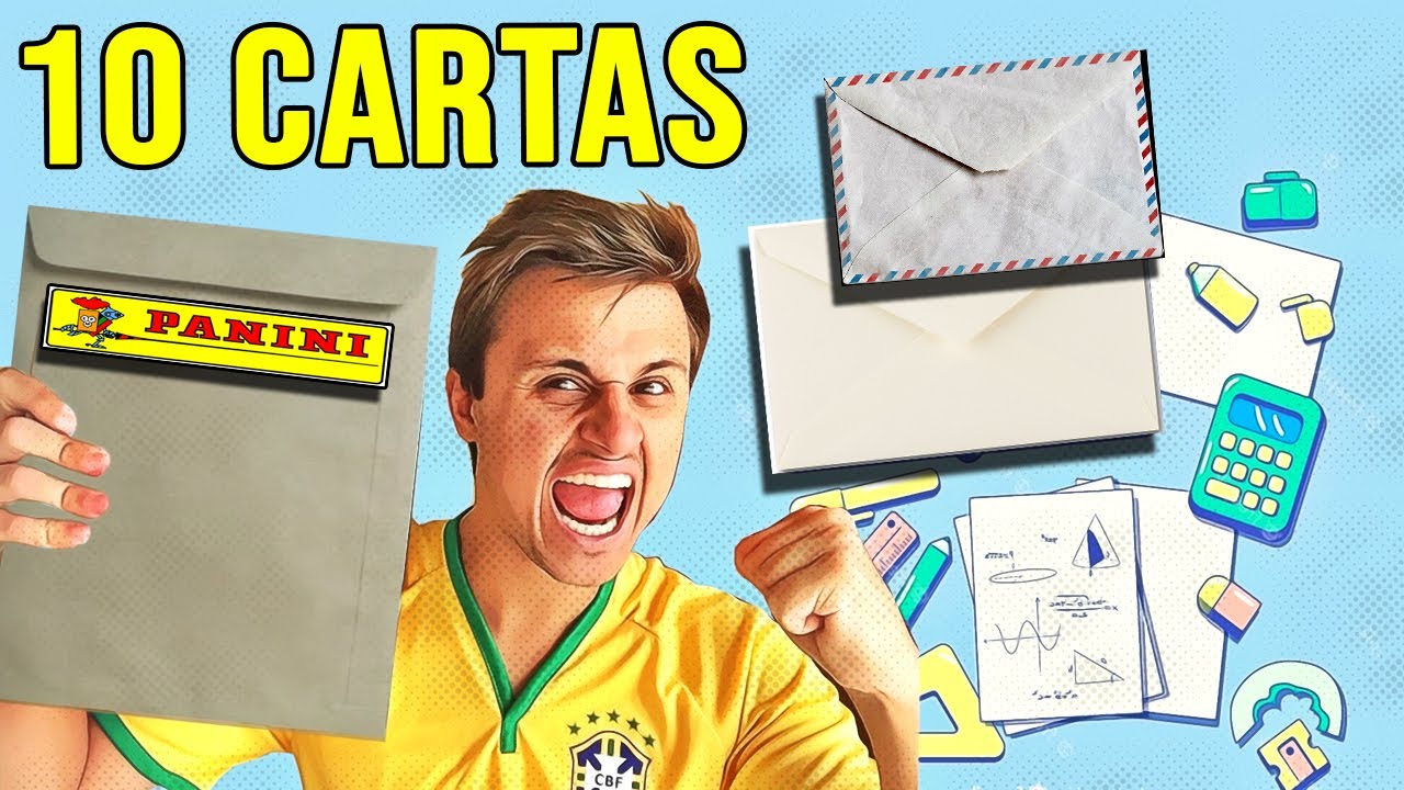 MAIS DE 10 CARTAS EM UM SÓ VÍDEO - ÁLBUM COMPLETO E FIGURINHAS