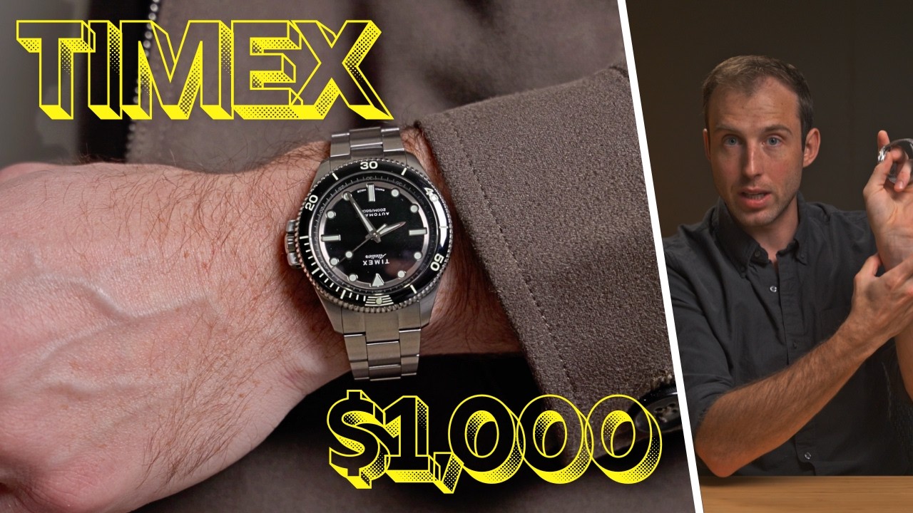 Обзор часов Timex за 1000 долларов... Я удивлен