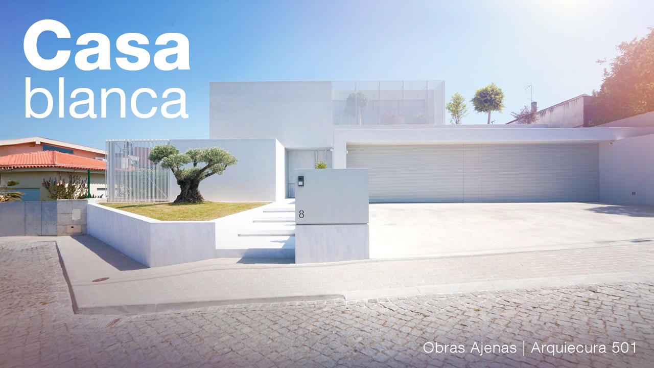 Casa minimalista blanca | Obras Ajenas | Arquitectura 501