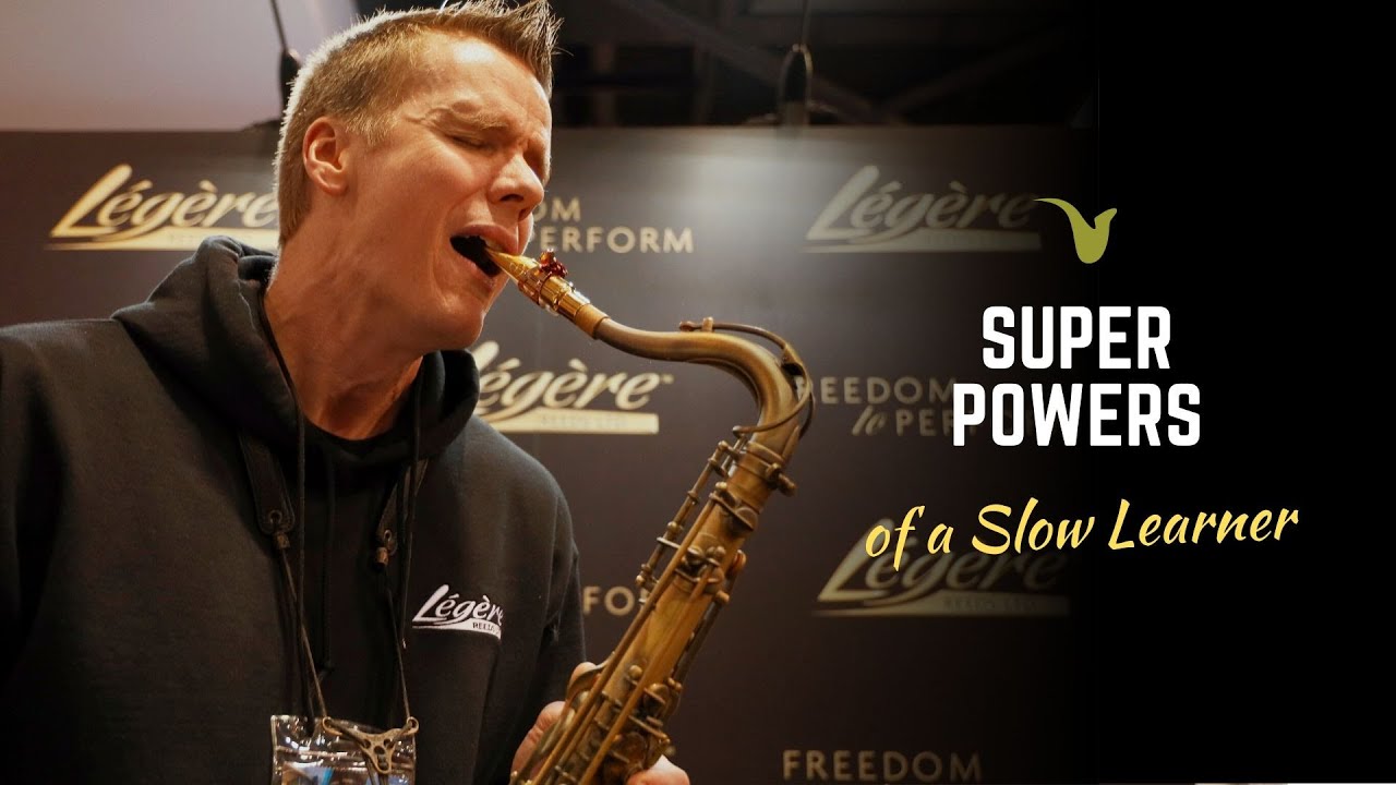 The Secret Super Power of a Slow Learner - Derek Brown BeatBox Sax