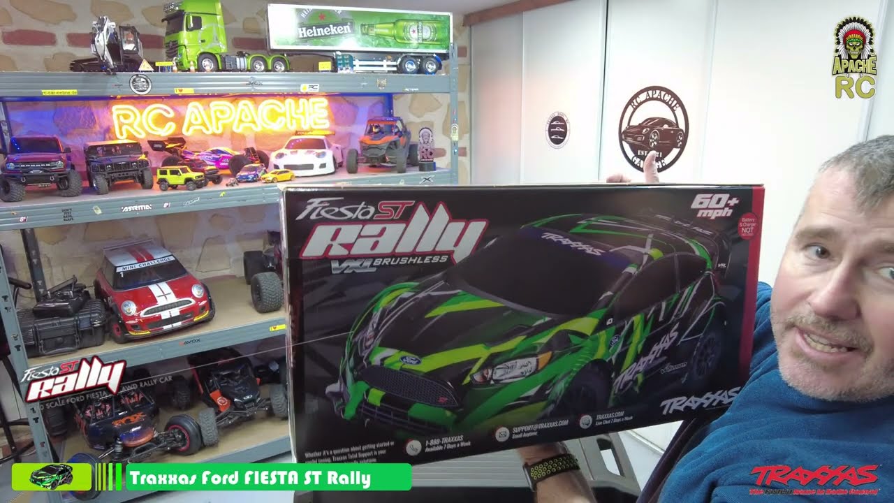 UnBoxing Traxxas Fiesta ST Rally!..