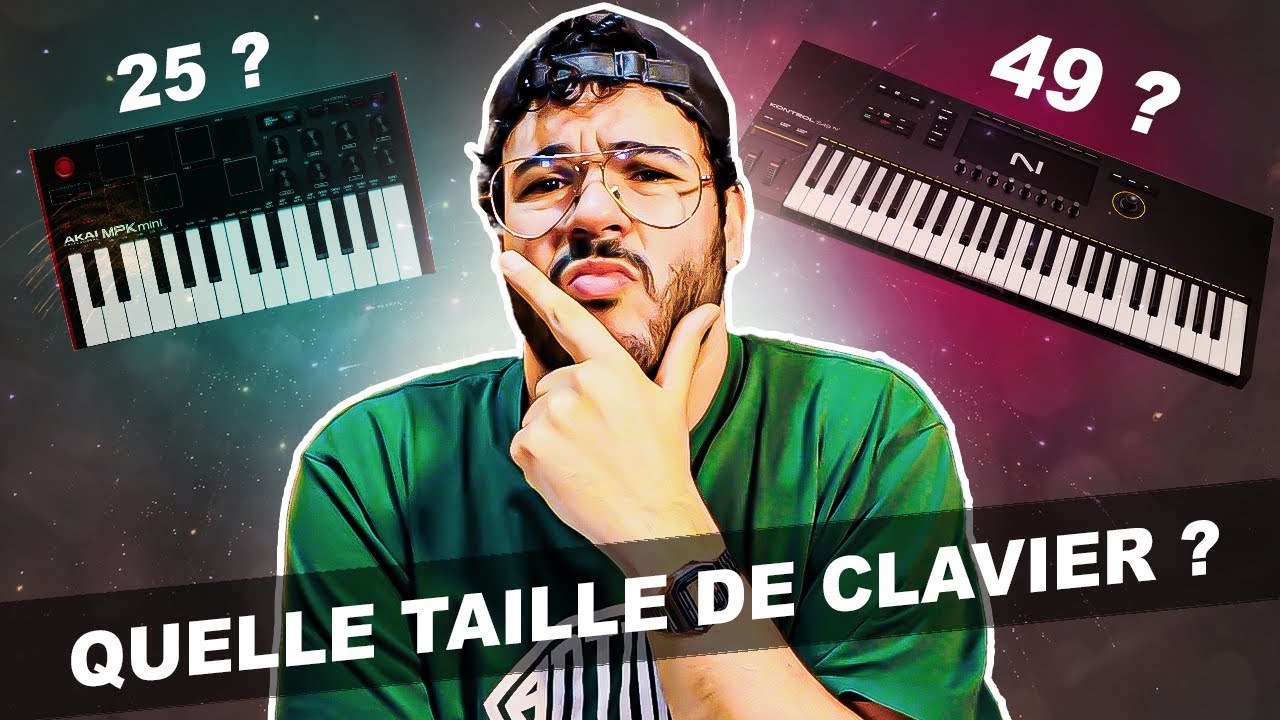 CLAVIERS midi : La TAILLE idéale ?