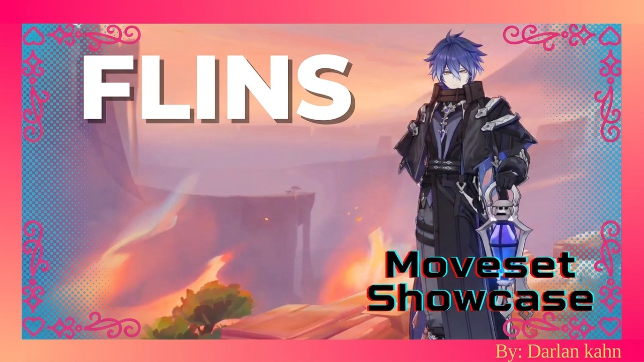 Genshin Impact: Flins - Moveset (Showcase) Gameplay